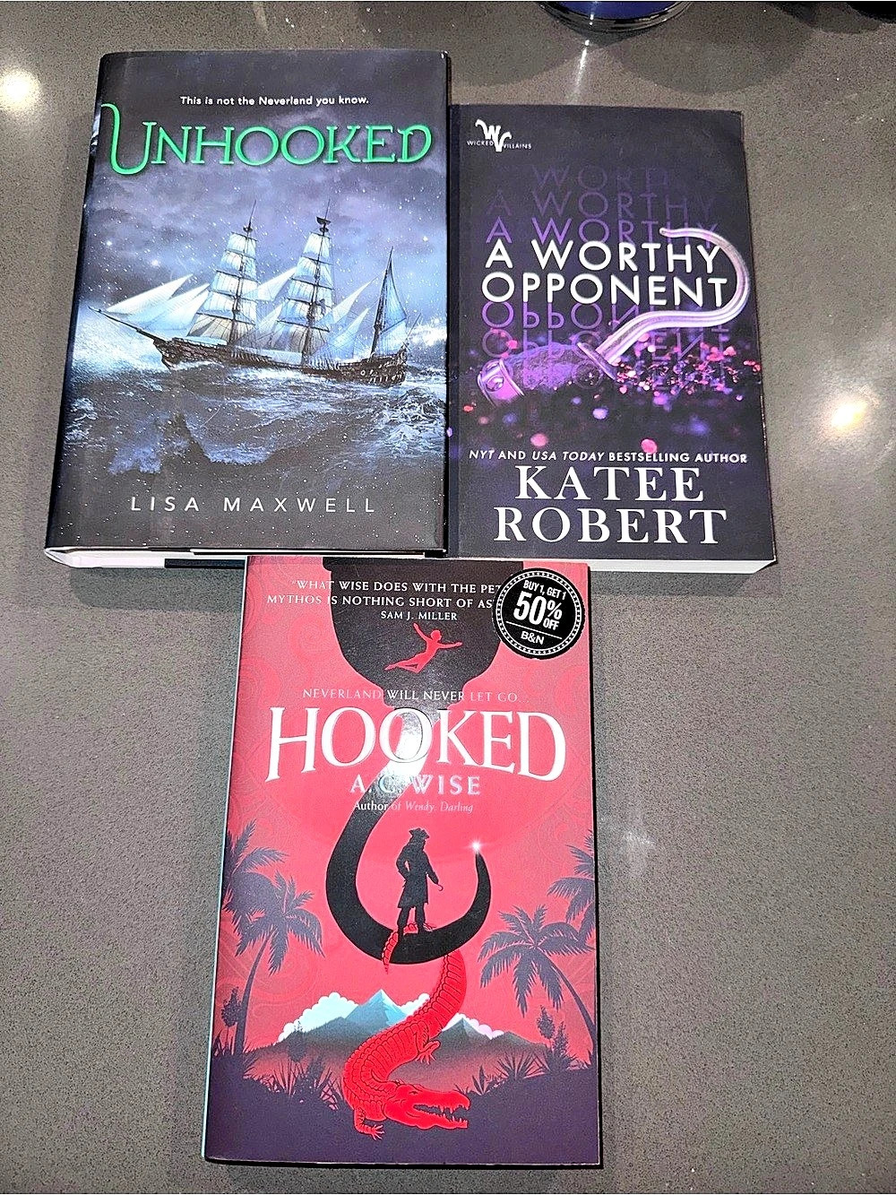Romance Book Lot - Captain Hook Retellings